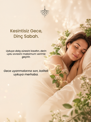 Shayen Paris Night Complex™ | Magnezyum Bisglisinat + L-Teanin + Vitamin B6 (P5P) + Valerian & Melisa Ekstreli Premium Takviye Edici Gıda | 30 Kapsül