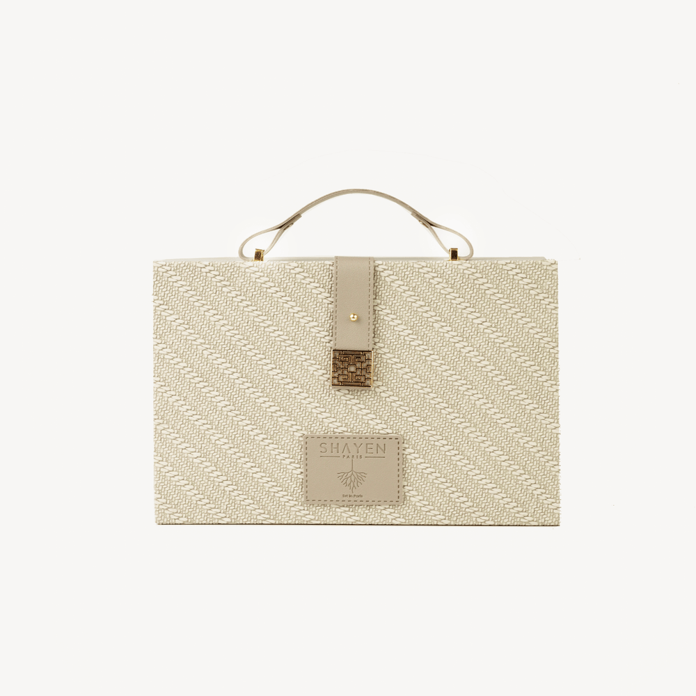 SHAYEN PARIS PARISIAN IVORY PREMIUM MAKYAJ ÇANTASI