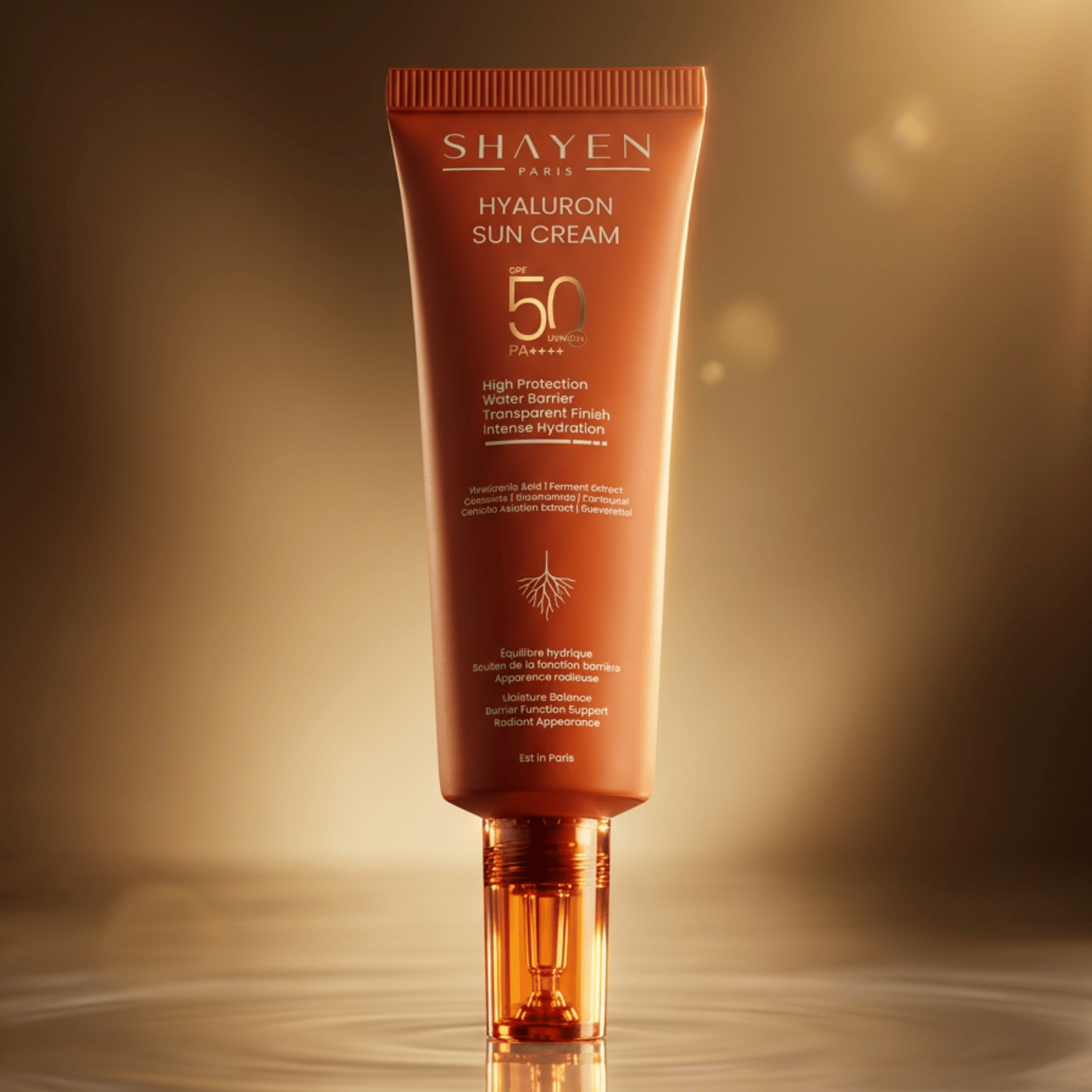 SHAYEN MICRO-FERMENTATION TECHNOLOGY HYALURON PA++++ SPF50 SUN CREAM