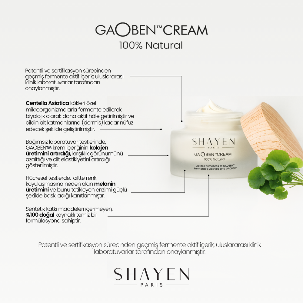 GAOBEN™ CREAM %100 NATURAL