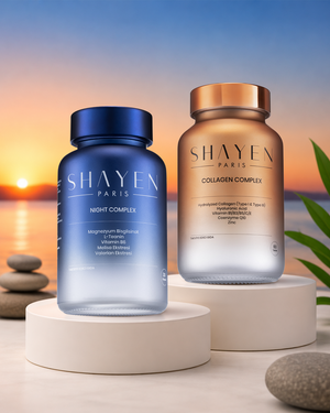 Sabah & Akşam Longevity Supplement Set™, İçten Güzelliğe Bütüncül Gıda Takviyesi, Collagen Complex™ l Night Complex™ , Stressiz Uyku Düzenleyici
