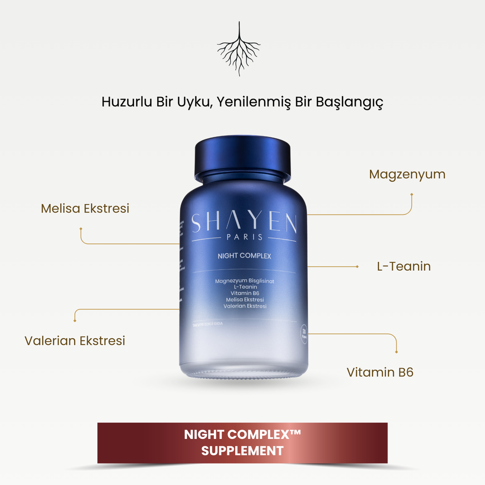 SHAYEN PARIS SLEEP NIGHT COMPLEX 30 CAPSUL