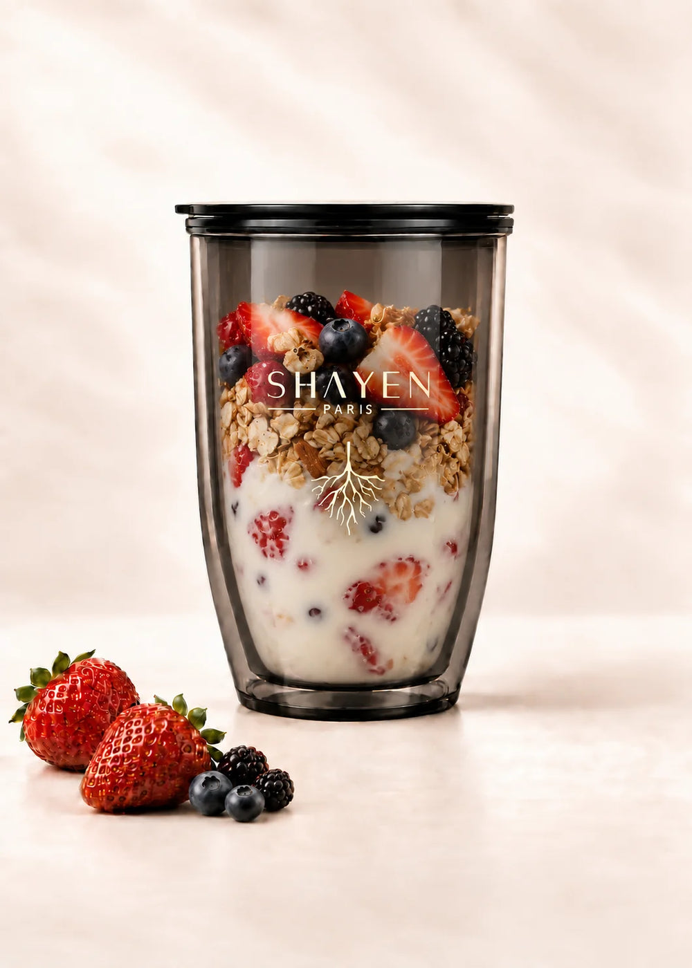 Shayen Paris Signature Akrilik Mug – (Çift Cidarlı)